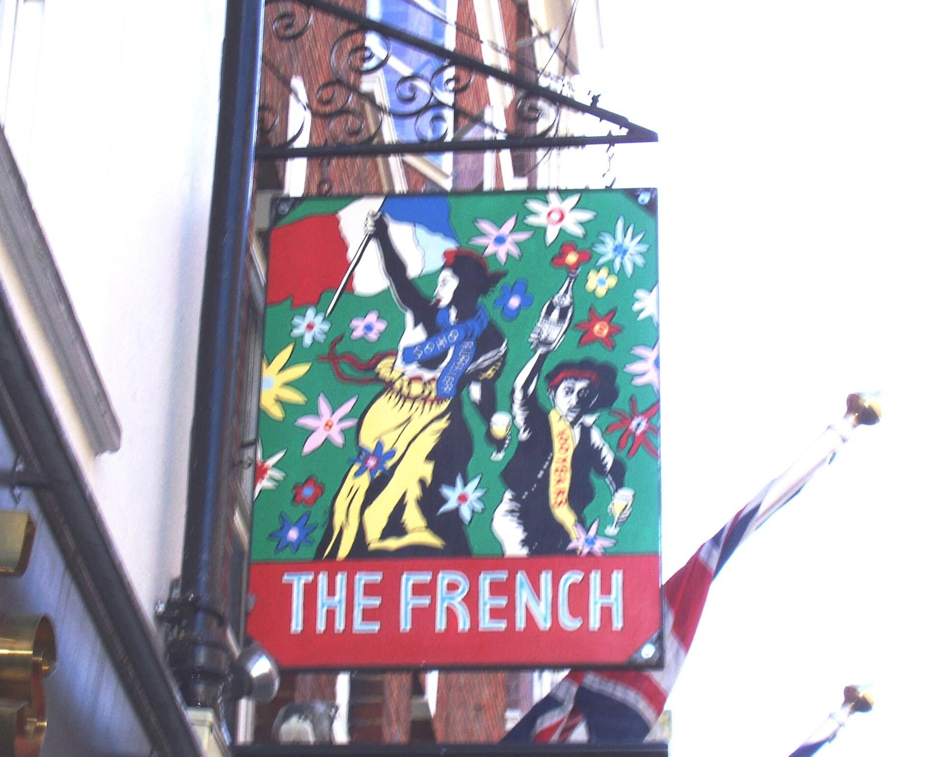 French House W1 sign-1. (Pub, External, Sign). Published on 22-05-2017