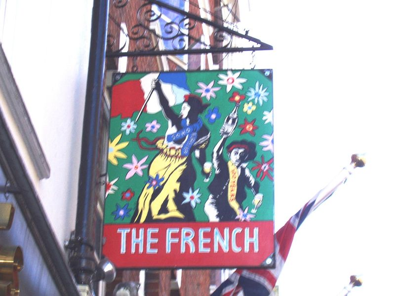 French House W1 sign-1. (Pub, External, Sign). Published on 22-05-2017