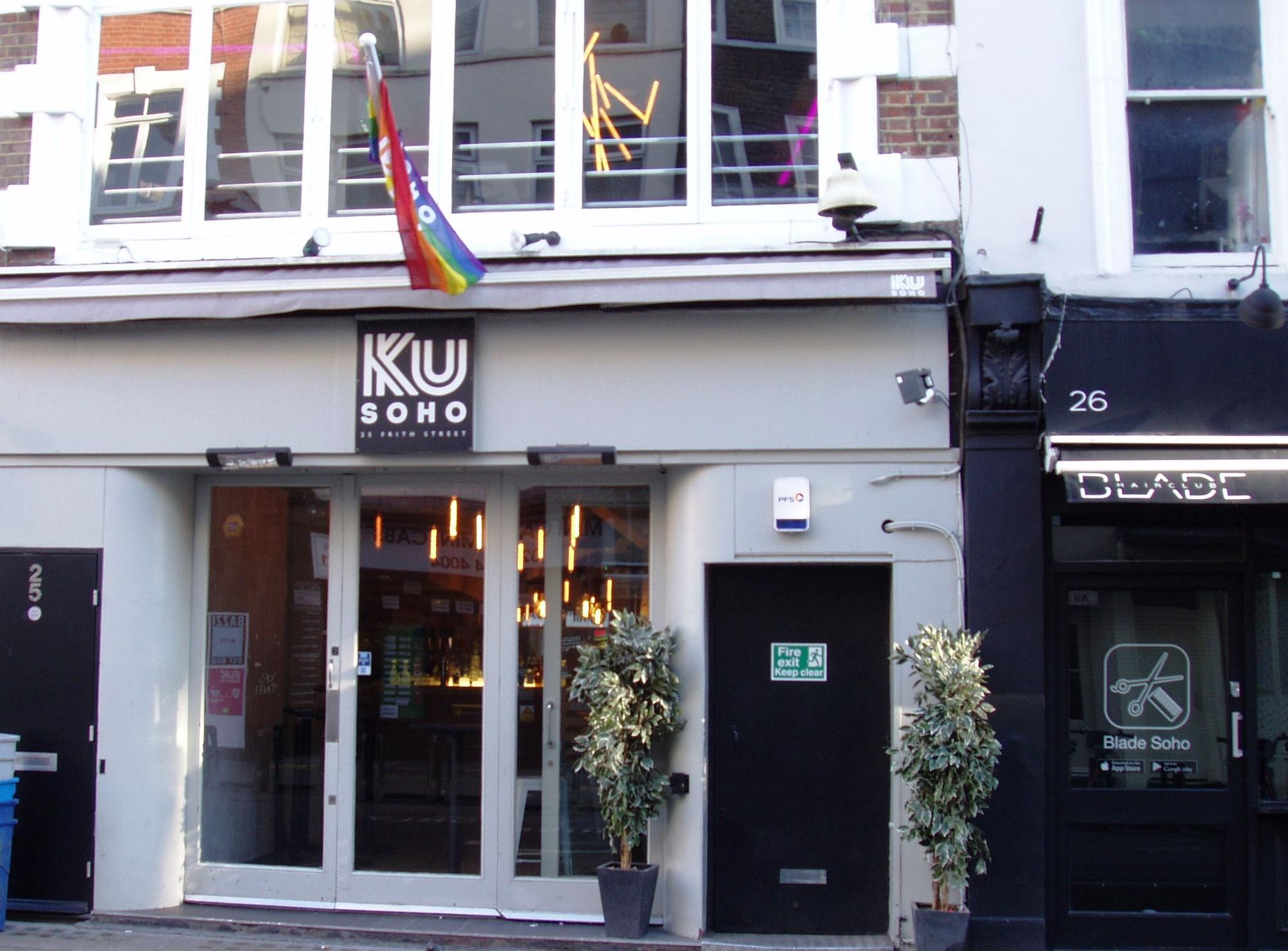 Ku Soho Feb 2018. (Pub, External, Key). Published on 25-02-2018