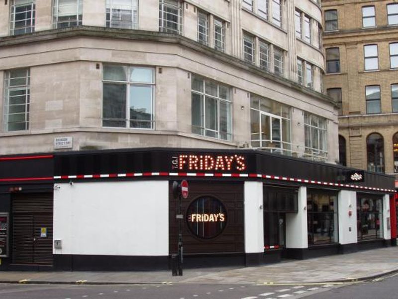TGI Fridays WC2-1 Sep 2015. (Pub, External, Key). Published on 13-09-2015 