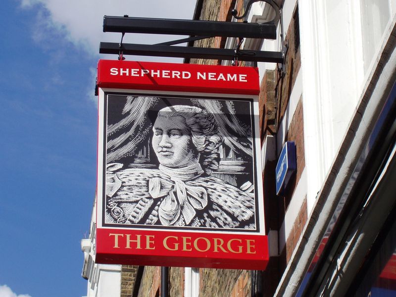 George W1 sign June 2017. (Pub, External, Sign). Published on 04-06-2017 