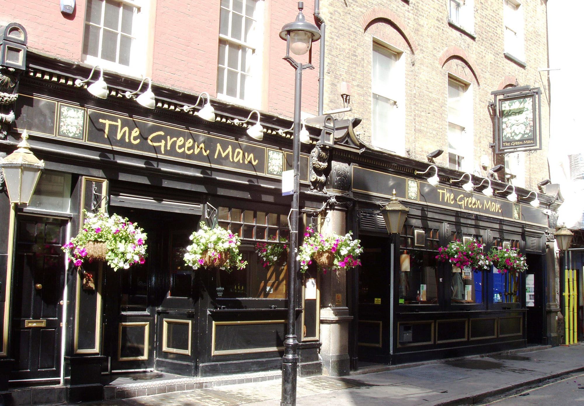 Green Man W1-1 June 2017. (Pub, External, Key). Published on 06-06-2017
