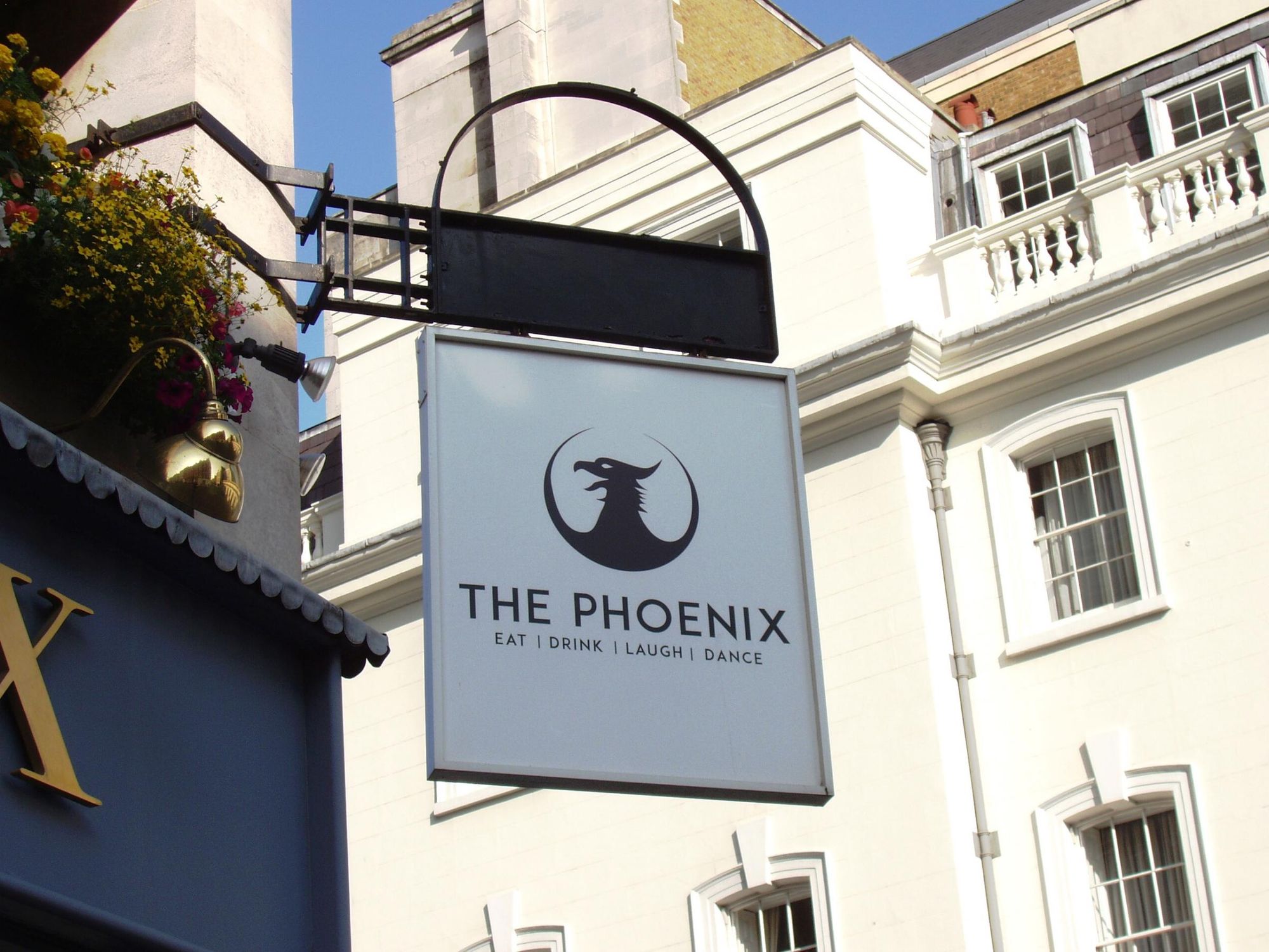 Phoenix W1 sign Aug 2017. (Pub, External, Sign). Published on 20-08-2017