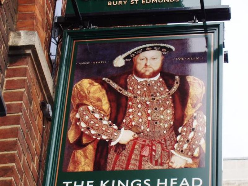 Kings Head Marylebone sign. (Pub, External, Sign). Published on 05-05-2014 