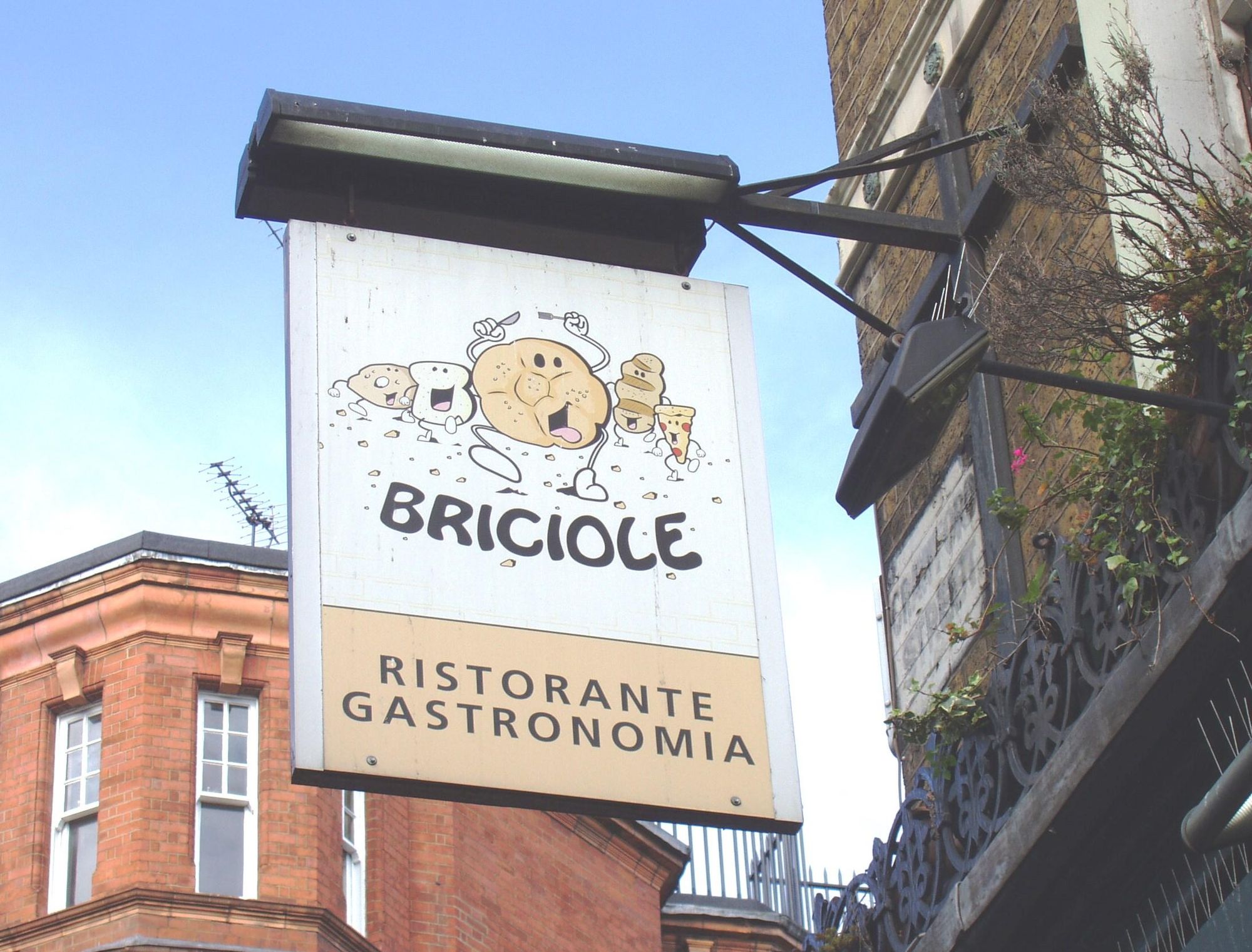 Briciole W1 sign Sep 2017. (External, Sign). Published on 11-09-2017