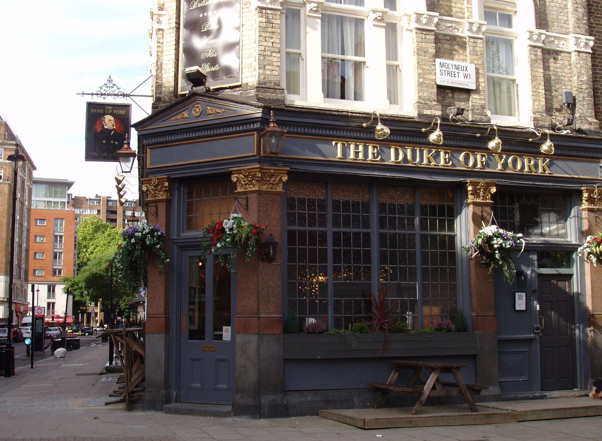 Duke of York Marylebone W1-2 Sep 2017. (Pub, External). Published on 12-09-2017