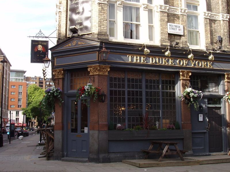 Duke of York Marylebone W1-2 Sep 2017. (Pub, External). Published on 12-09-2017 