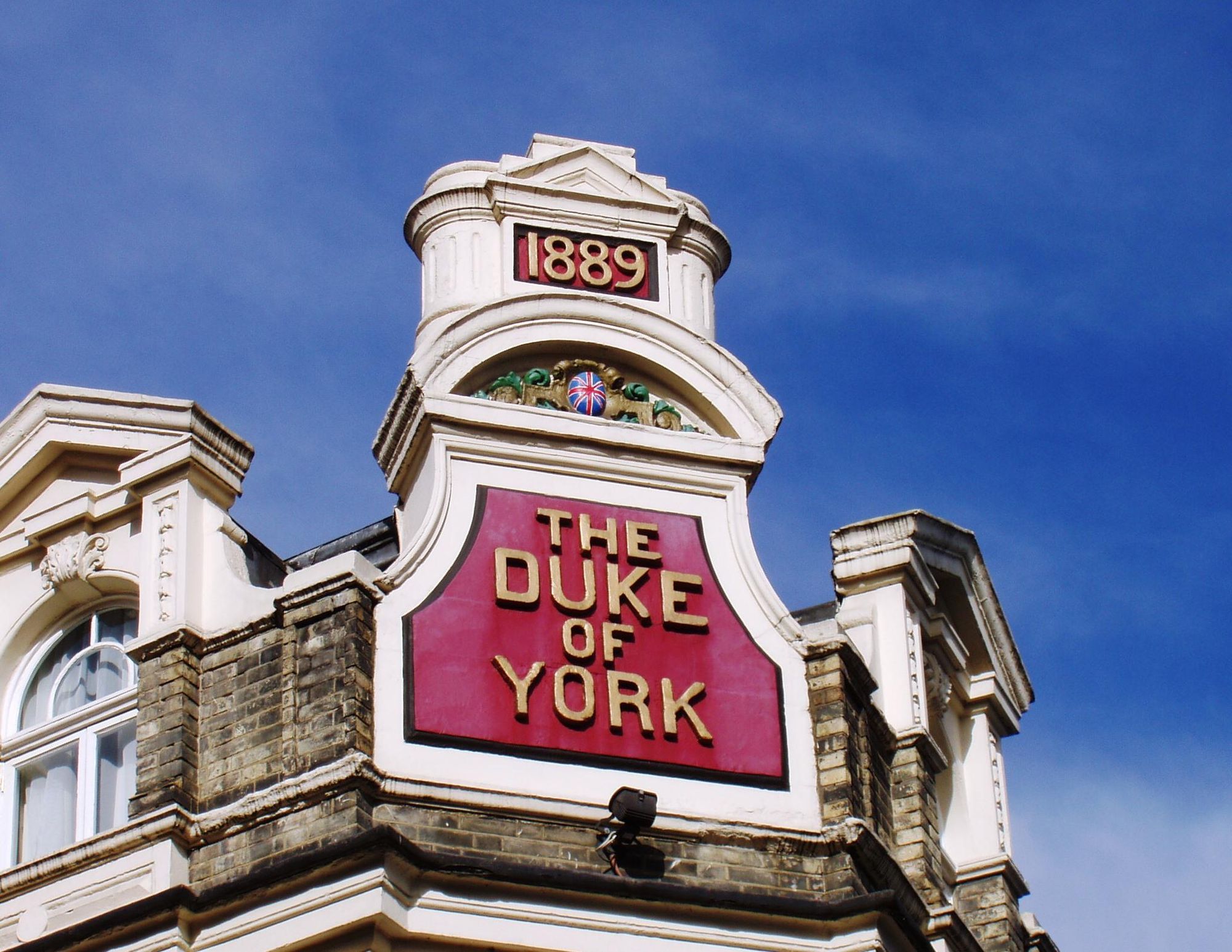 Duke of York Marylebone W1-3 Sep 2017. (Pub, External, Sign). Published on 12-09-2017
