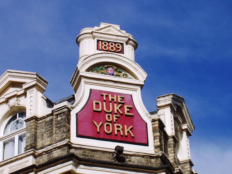 Duke of York Marylebone W1-3 Sep 2017. (Pub, External, Sign). Published on 12-09-2017 
