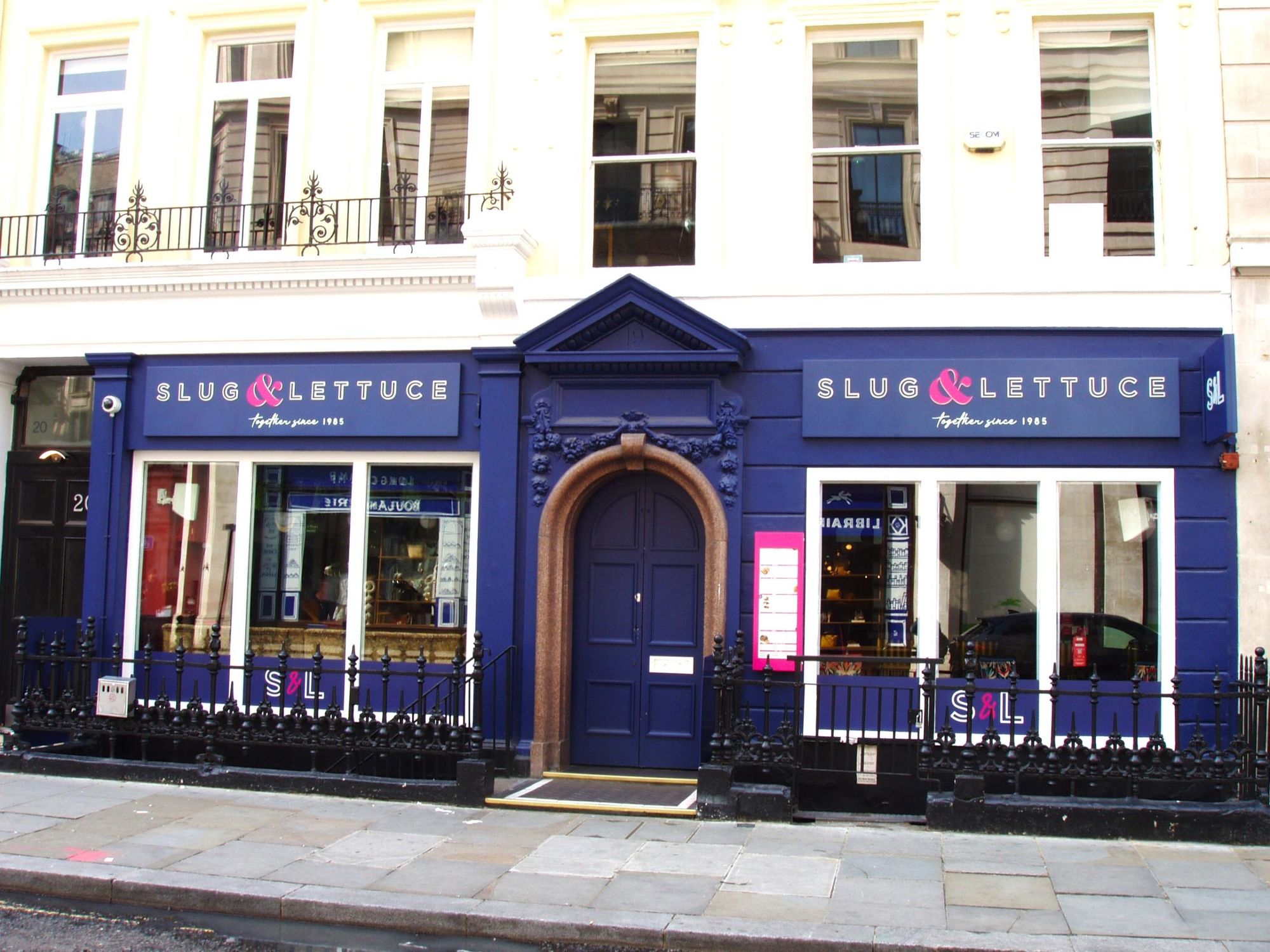 Slug & Lettuce Mayfair June 2025. (Pub, External, Key). Published on 08-06-2025