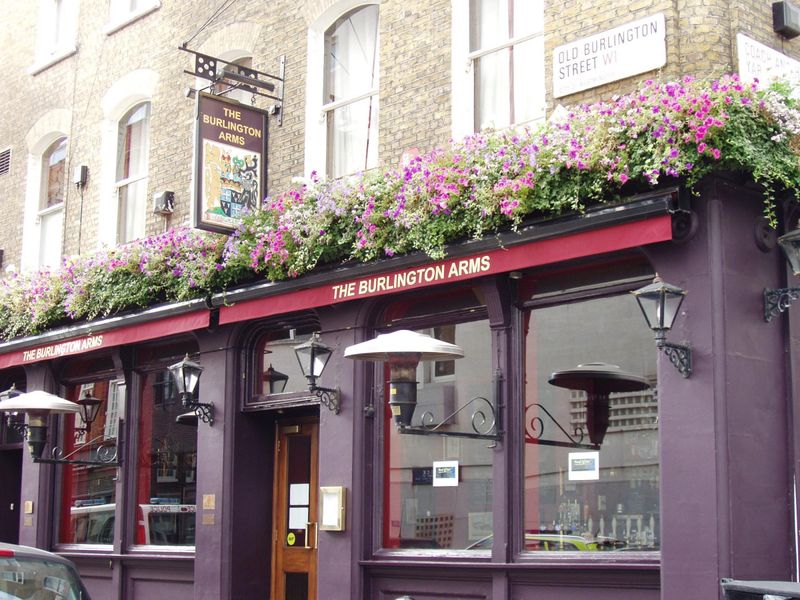 Burlington Arms W1-2 Aug 2017. (Pub, External). Published on 27-08-2017 