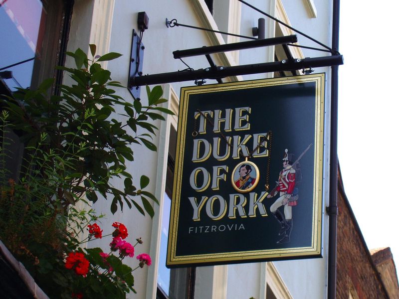 DoY Fitzrovia-1 Aug 2025. (Pub, External, Sign). Published on 12-08-2025 