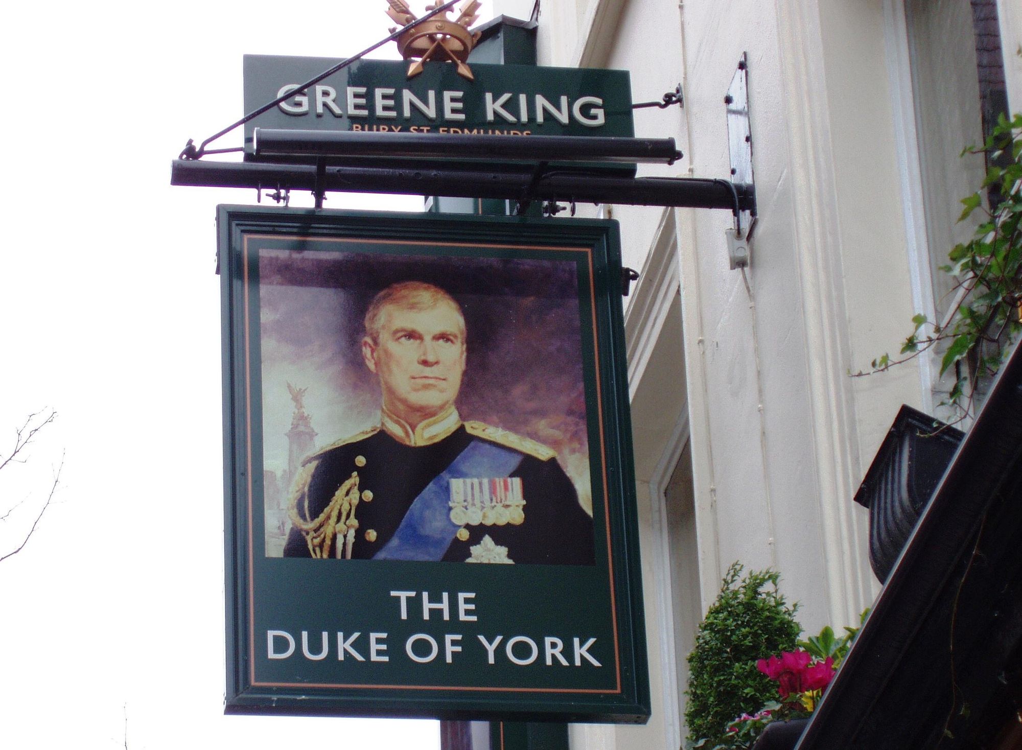 Duke of York W1 sign Nov 2016. (Pub, External, Sign). Published on 27-11-2016