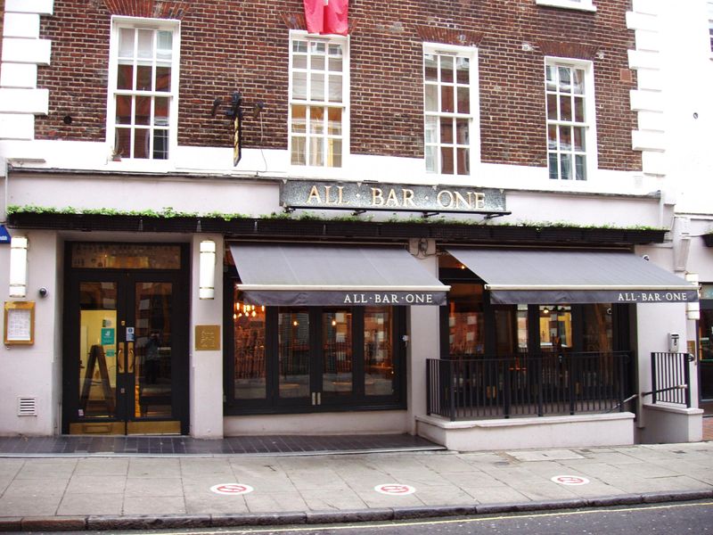 All Bar One Marylebone-1 Feb 2022. (Pub, External, Key). Published on 20-02-2022