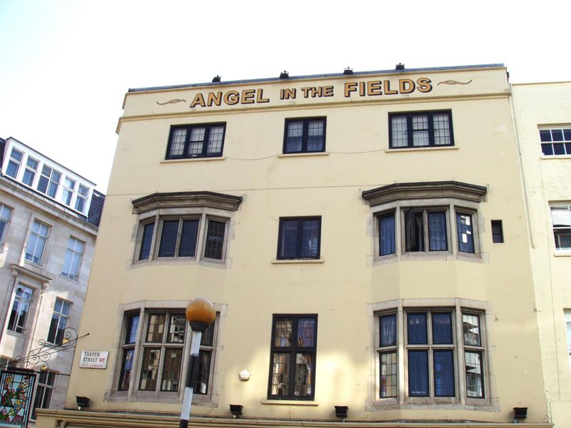 Angel in Fields W1-3 Aug 2017. (Pub, External). Published on 21-08-2017 