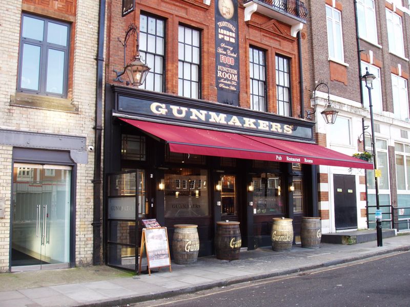 Gunmakers W1-3 Feb 2020. (Pub, External). Published on 27-02-2020