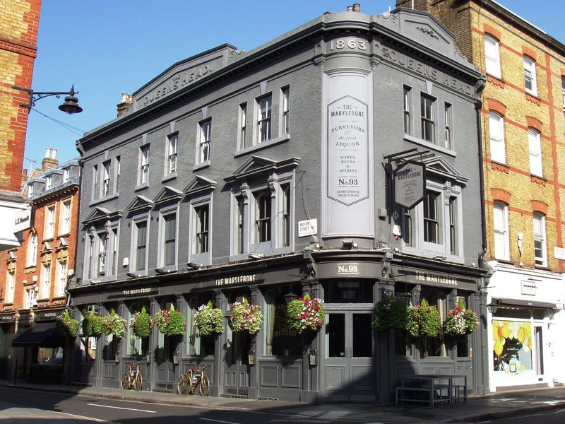 Marylebone W1-1 Aug 2017. (Pub, External, Key). Published on 21-08-2017