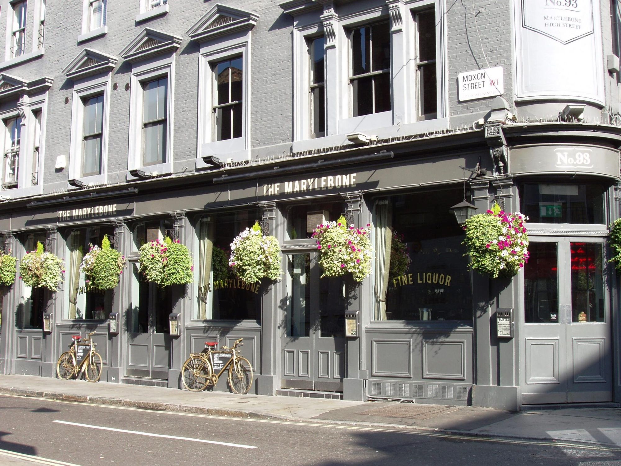 Marylebone W1-2 Aug 2017. (Pub, External). Published on 21-08-2017