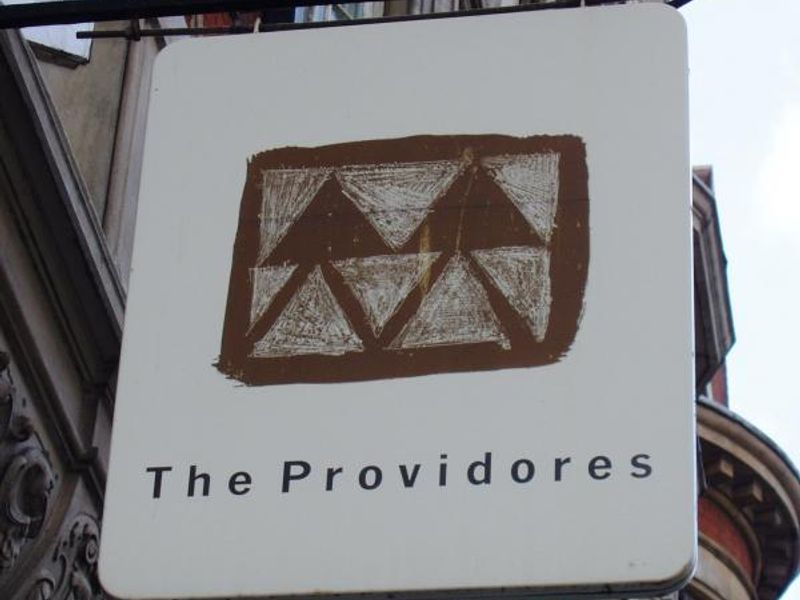 Providors W1 sign. (Pub, External). Published on 10-09-2014 
