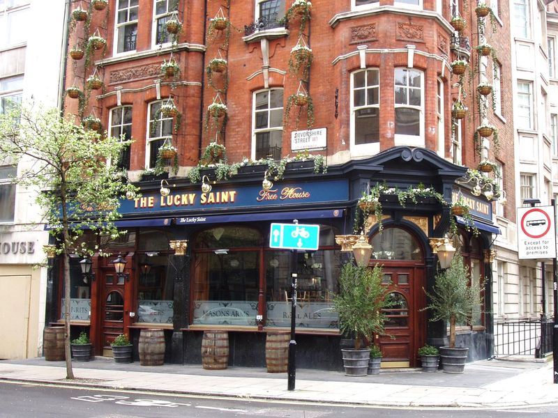 Lucky Saint-1 Mar 2023. (Pub, External, Key). Published on 19-03-2023