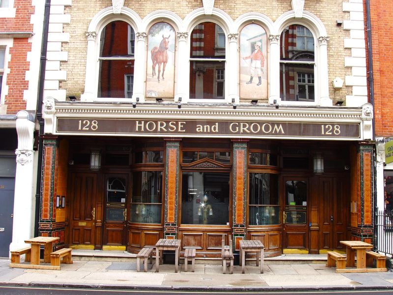 Horse & Groom W1 Mar 2023. (Pub, External). Published on 19-03-2023 