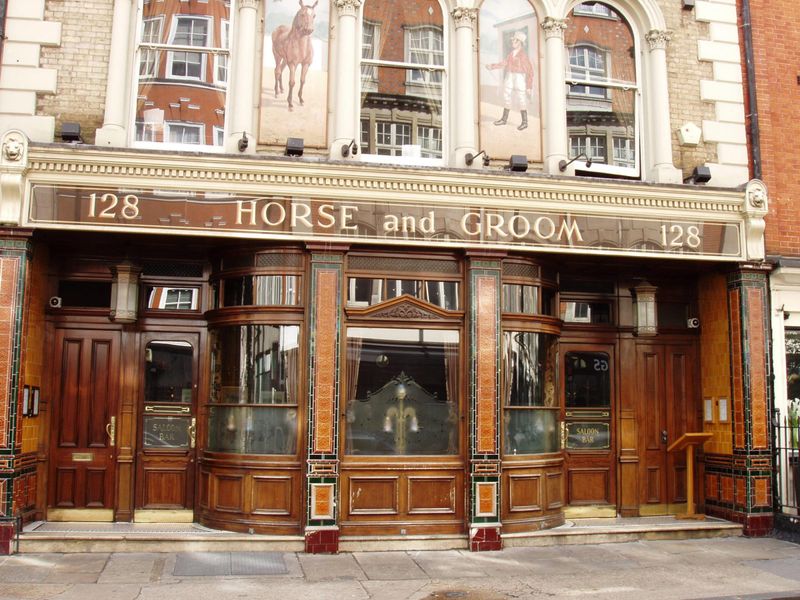 Horse & Groom W1-1 July 2017. (Pub, External, Key). Published on 30-07-2017