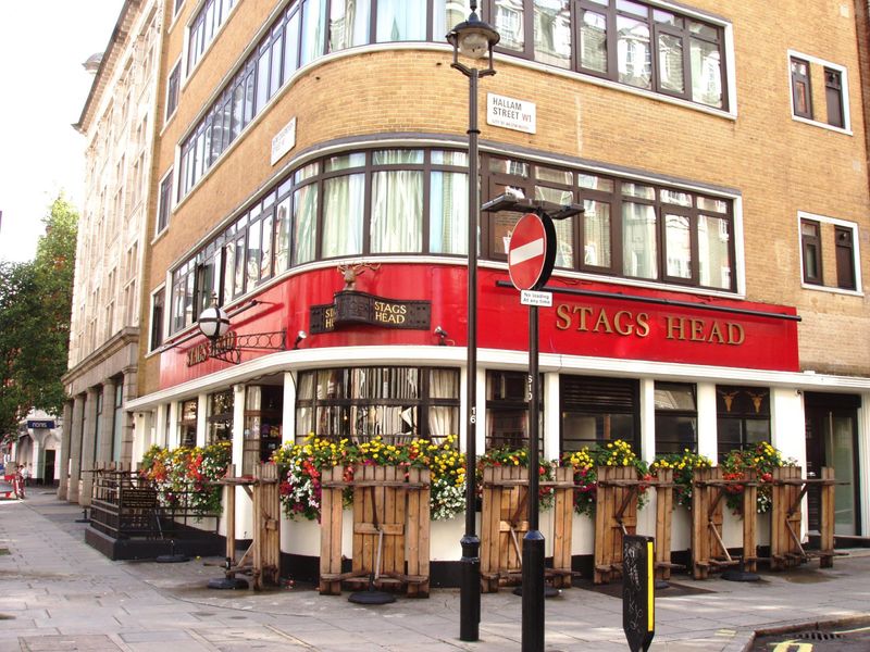 Stags Head W1-1 July 2017. (Pub, External, Key). Published on 30-07-2017