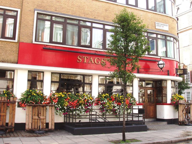 Stags Head W1-3 July 2017. (Pub, External). Published on 30-07-2017 