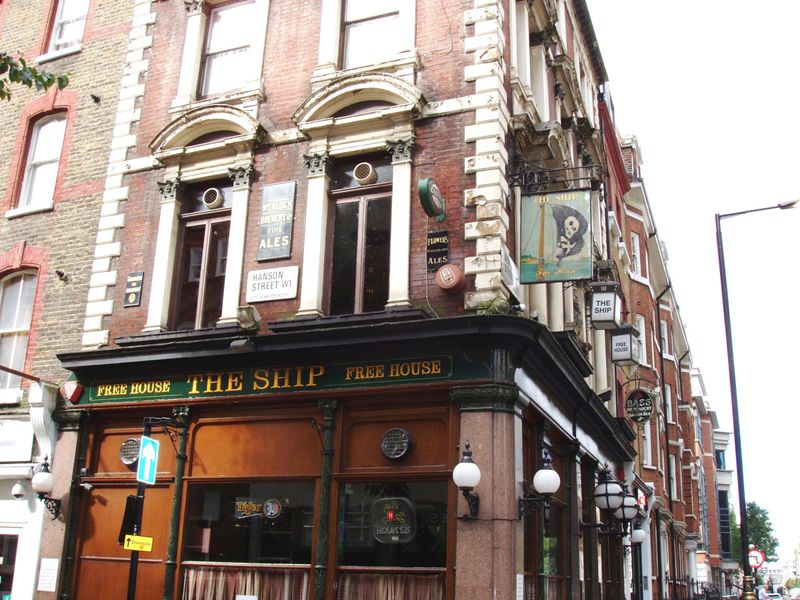 Ship Fitzrovia-3 July 2017. (Pub, External, Sign). Published on 30-07-2017