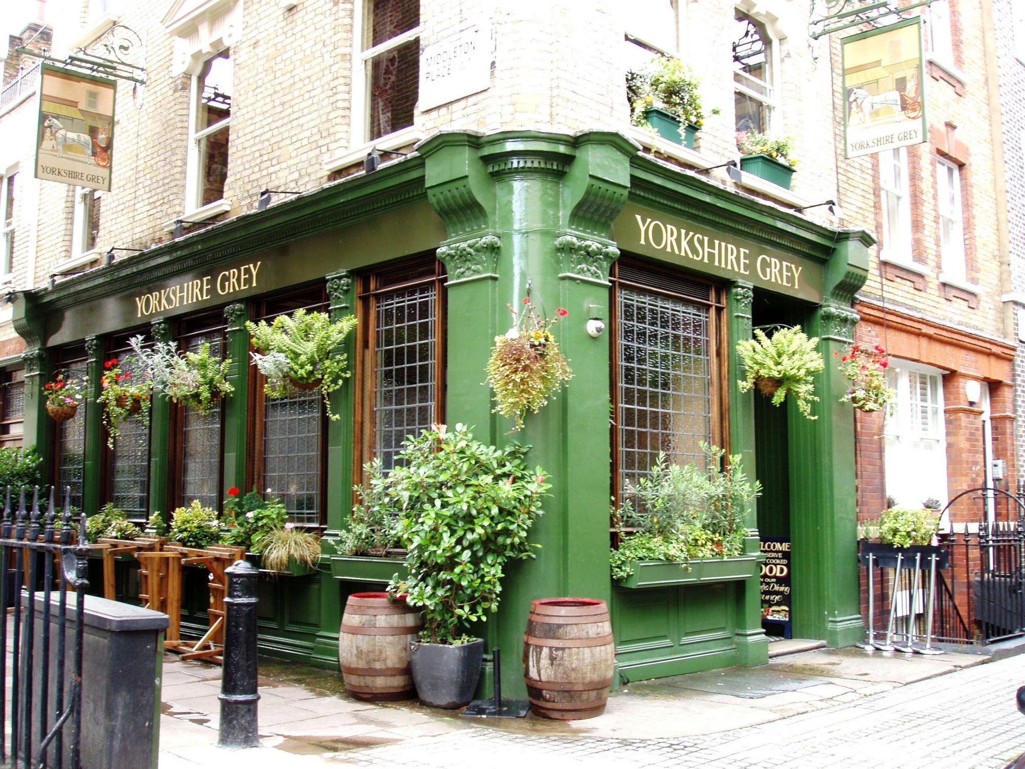 Yorkshire Grey W1 July 2017. (Pub, External, Key). Published on 30-07-2017