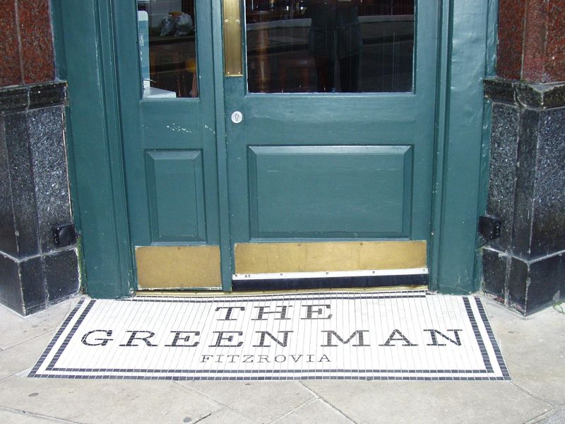 Green Man Fitzrovia-4 Jan 2022. (Pub, External). Published on 23-01-2022 