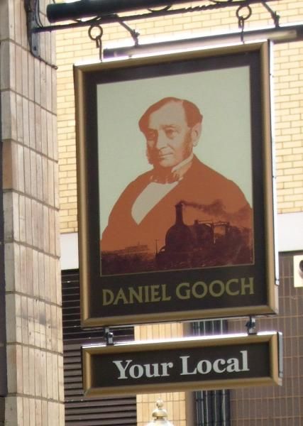 Bayswater, Daniel Gooch sign. (Pub, External, Sign). Published on 24-08-2013