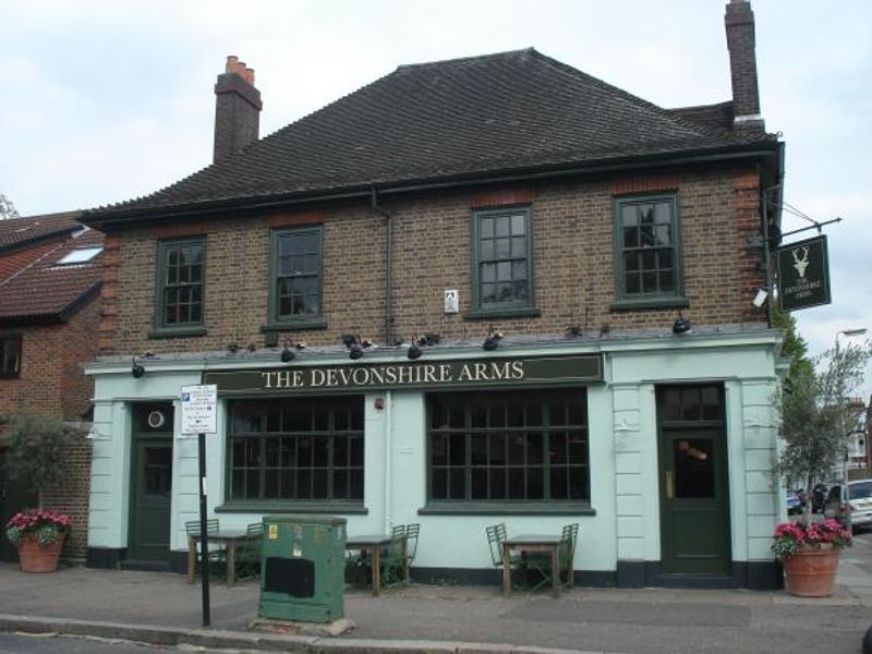 Devonshire Arms - Chiswick. (Pub, External, Key). Published on 08-07-2013