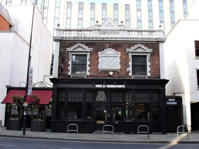 Duke of Hammersmith Sept 2021. (Pub, External, Key). Published on 12-09-2021