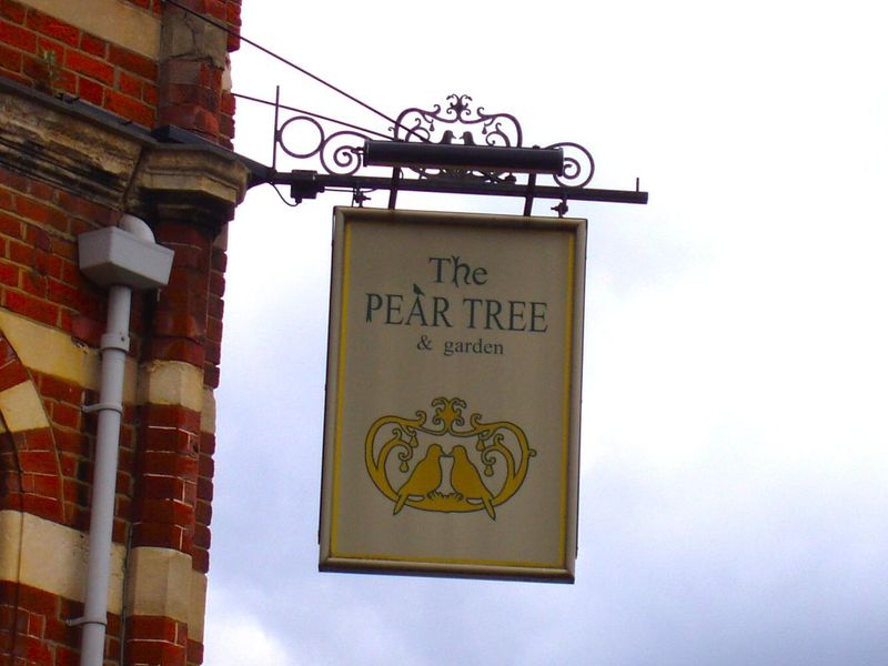 Pear Tree-sign July 2025. (Pub, External, Sign). Published on 07-07-2025 
