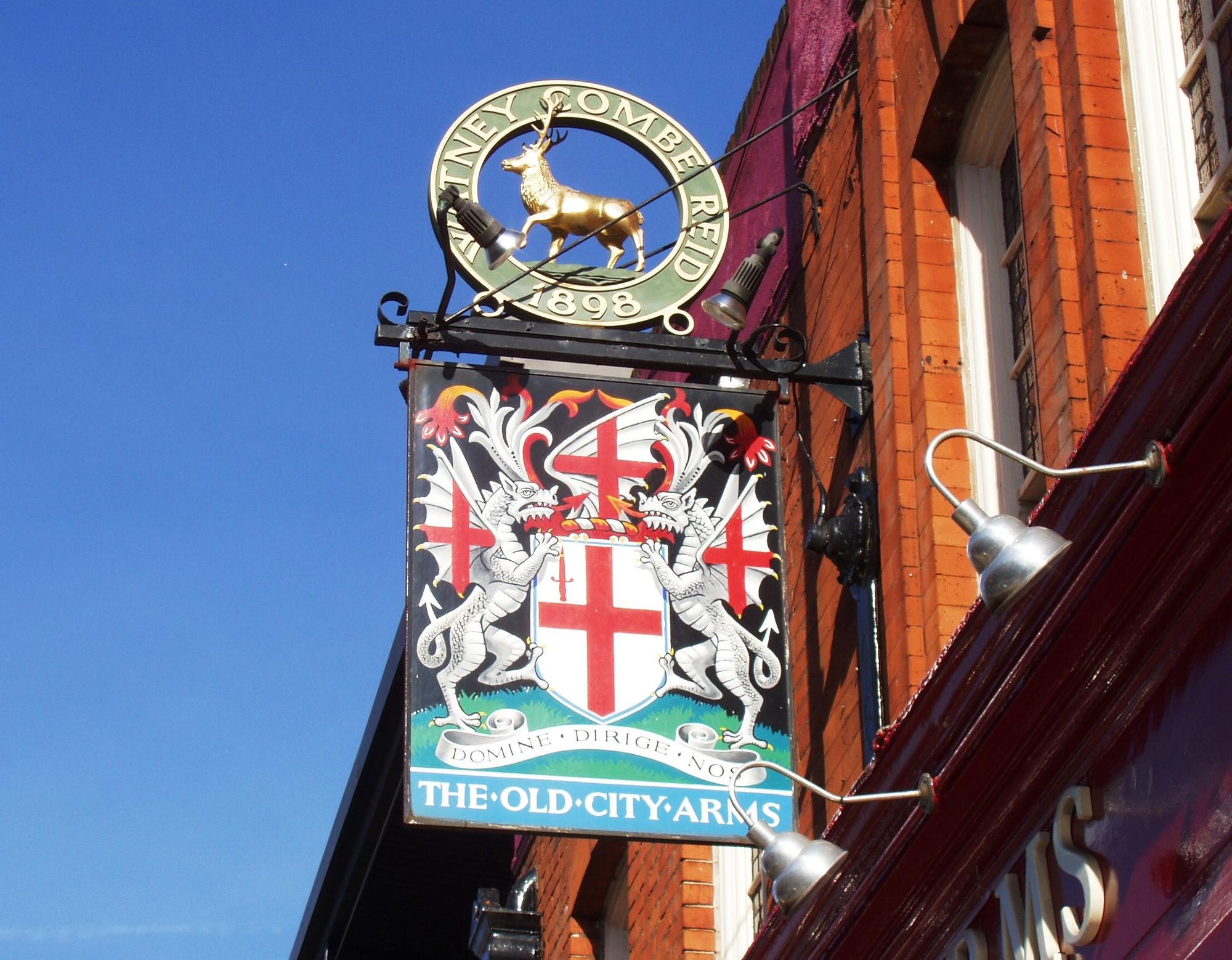 Old City Arms W6 sign. (Pub, External, Sign). Published on 14-03-2017