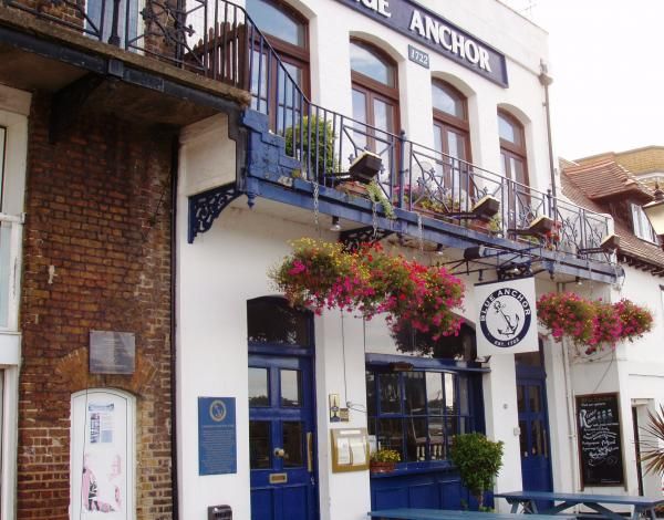 Hammersmith, Blue Anchor1. (Pub, External, Key). Published on 04-08-2013