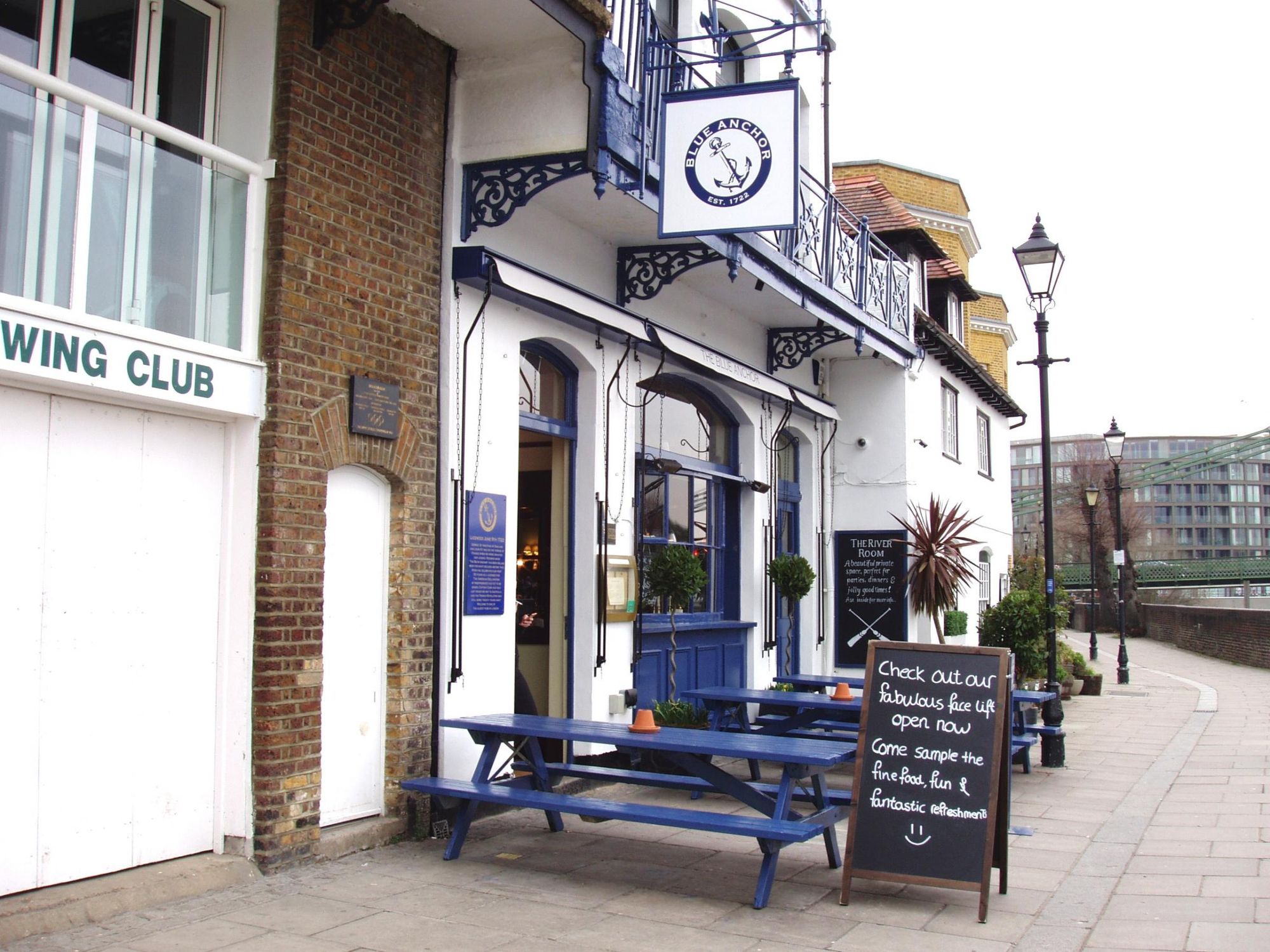 Blue Anchor W6-2 Feb 2018. (Pub, External). Published on 21-02-2018