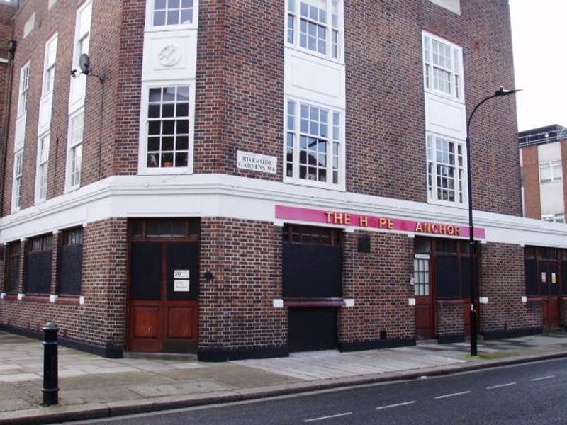 Hope & Anchor W6. (Pub, External, Key). Published on 03-02-2015 