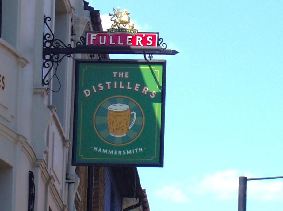 Dstillers sign July 2026. (Pub, External, Sign). Published on 20-07-2026