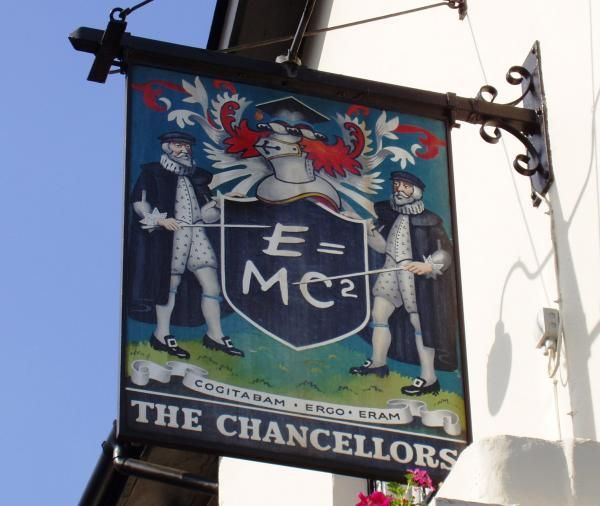 Hammersmith, Chancellors sign. (Pub, External, Sign). Published on 25-08-2013
