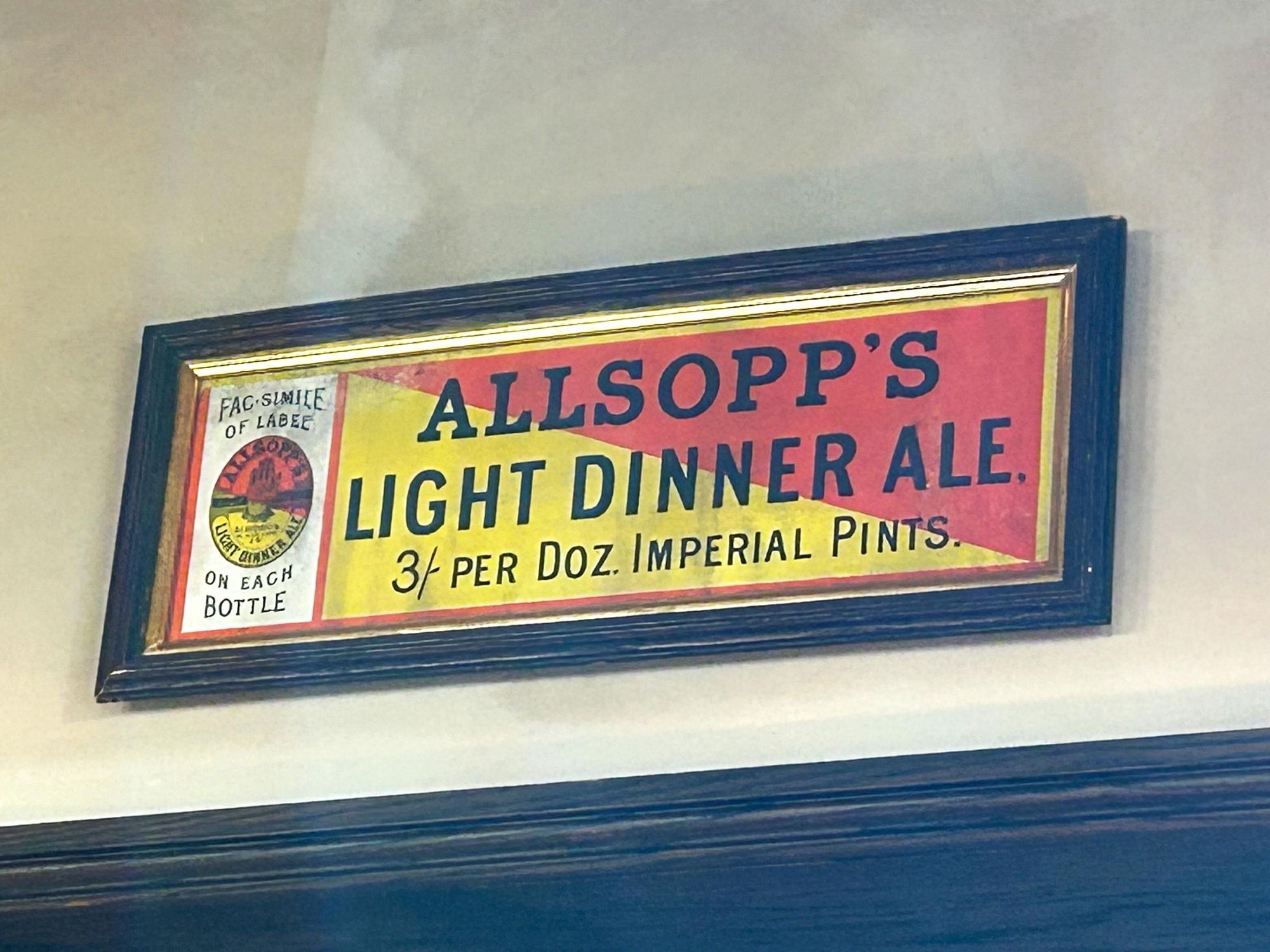 Blue Stoops wall sign. (Pub). Published on 04-02-2026