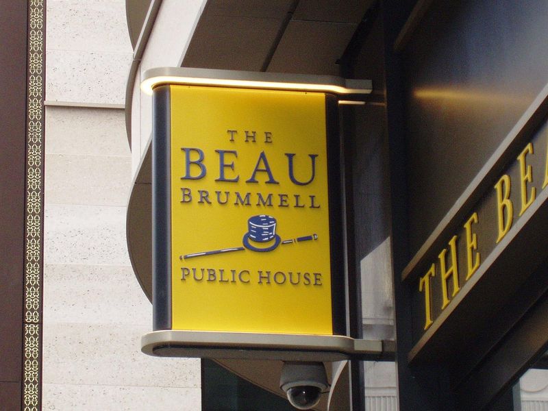 Beau Brummell-sign Jan 2020. (Pub, External, Sign). Published on 12-01-2020 