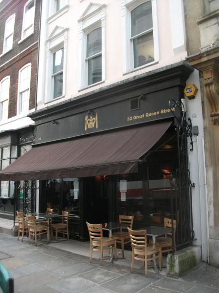Great Queen Street 01. (Pub, External, Sign, Key). Published on 04-02-2014