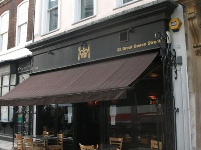 Great Queen Street 01. (Pub, External, Sign, Key). Published on 04-02-2014