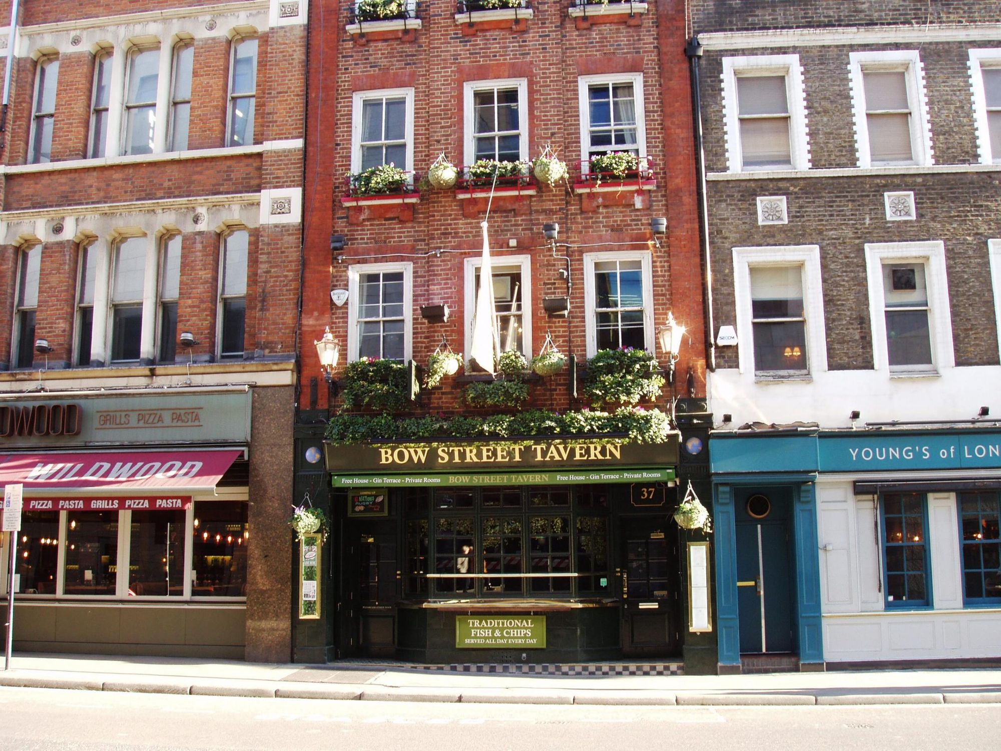 Bow St Tavern WC2 Jan 2019. (Pub, External, Key). Published on 03-02-2019