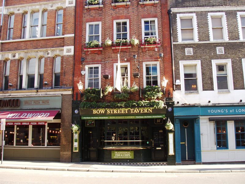 Bow St Tavern WC2 Jan 2019. (Pub, External, Key). Published on 03-02-2019