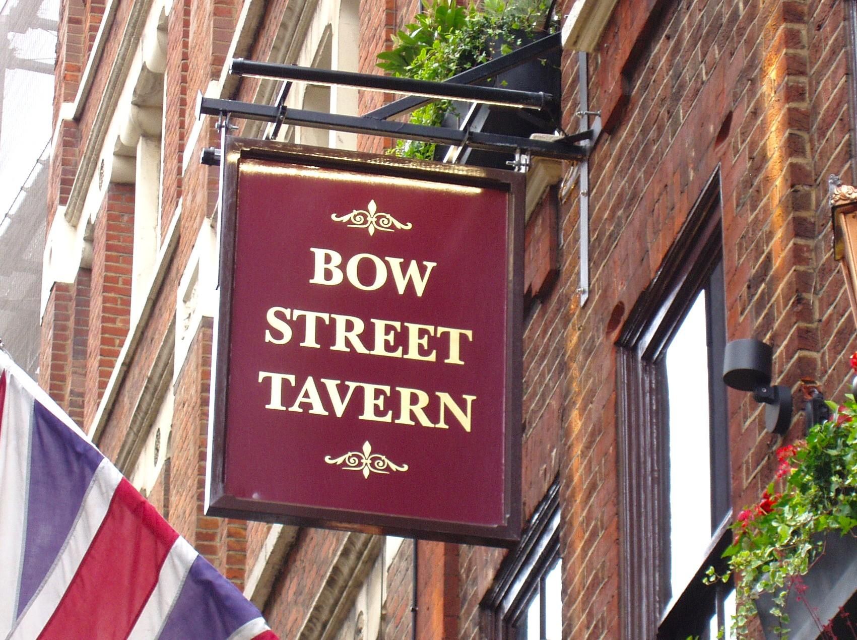 Bow St Tavern-sign May 2025. (Pub, External, Sign). Published on 25-05-2025