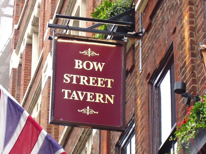 Bow St Tavern-sign May 2025. (Pub, External, Sign). Published on 25-05-2025 