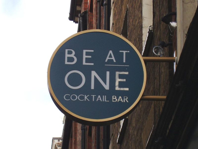 Be at One Covent Gdn-sign Feb 2018. (Pub, External, Sign). Published on 18-02-2018 